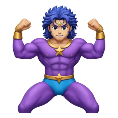 J’aimerais que tu me crées un emoji sur star Platinum dans jojo bizarre Adventure sticker