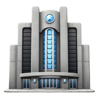 The dark building of the vodka  sticker