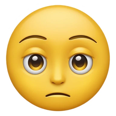 Side eye moji sticker