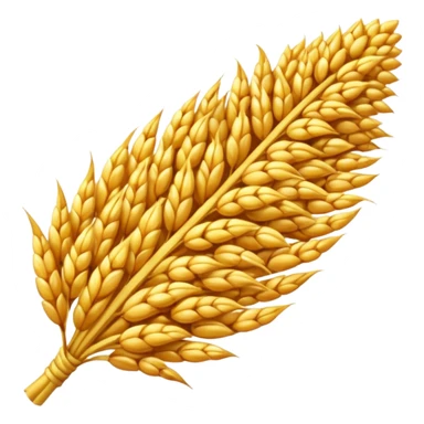 Ear of grain sticker