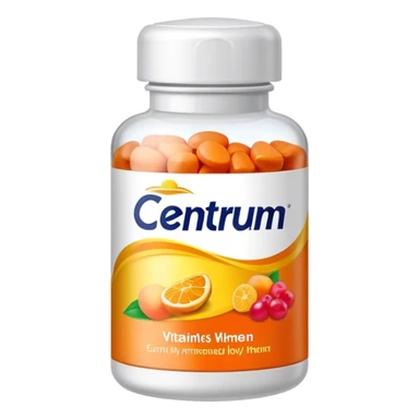 Centrum vitamins women sticker