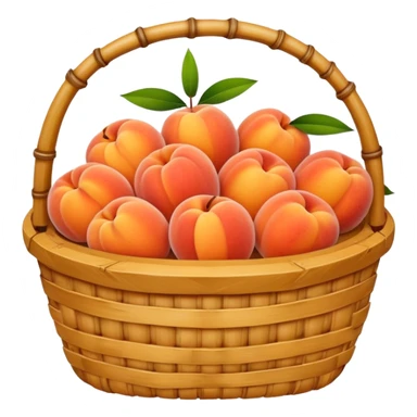  bamboo-basket,-peaches sticker