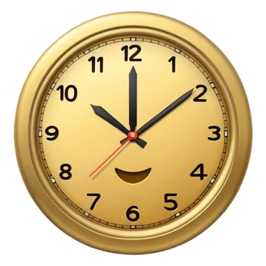Clock it emoji sticker