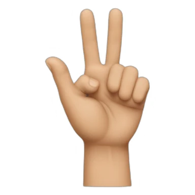 this reaction point finger sticker