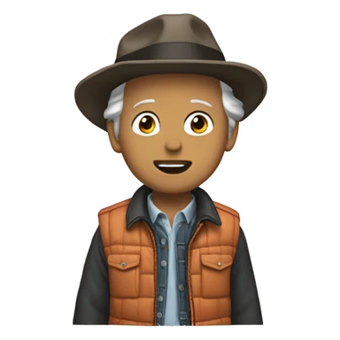 Back to The future sticker