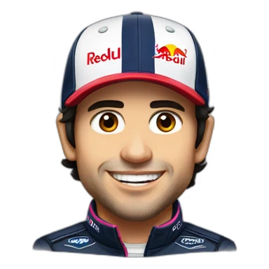 redbull F1 Sergio perez sticker