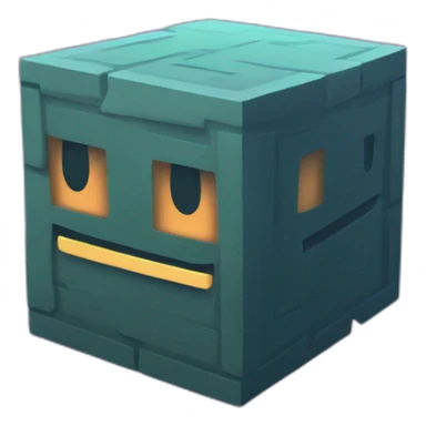 Geometry dash cube sticker