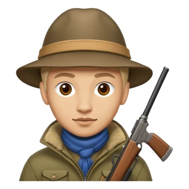 Un chasseur alpin français  sticker