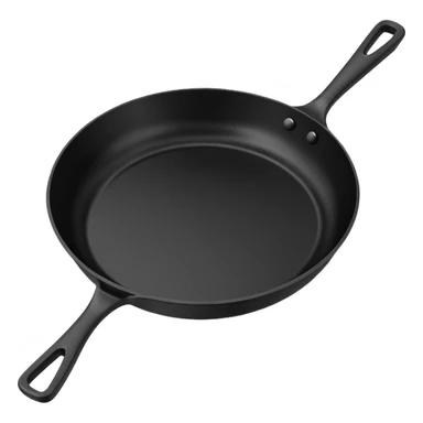 Black Fry Pan sticker