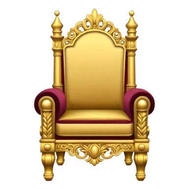 empty throne sticker