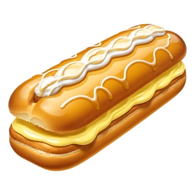Cream soda éclair sticker