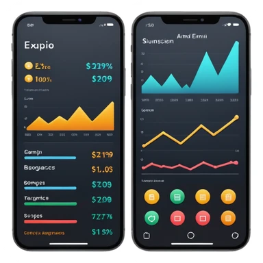 Investment application sticker