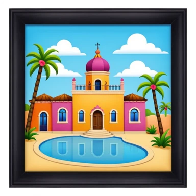 casa bonita sticker