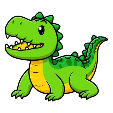 dizzy intoxicated crocodile sticker