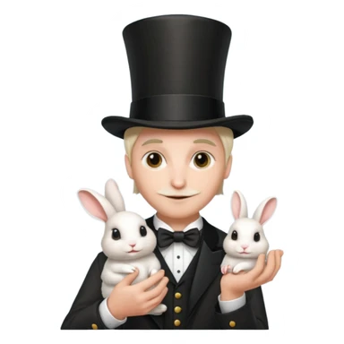 magician and pet sticker
