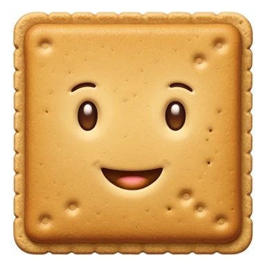 Graham cracker sticker