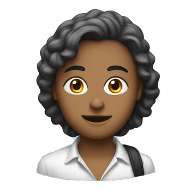 рыжеволосая мультяшная женщина в шоке sticker