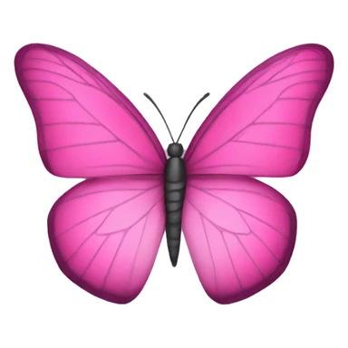 borboleta rosa sticker
