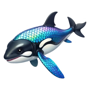 orca mixed with camelion sticker