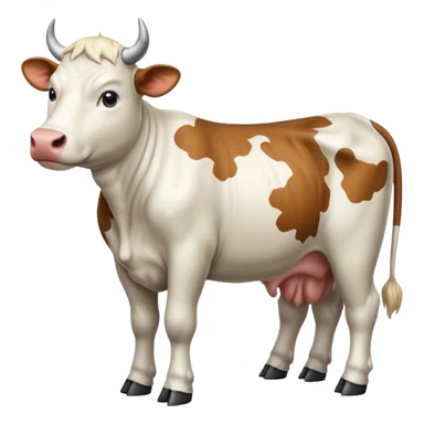Vaca da raça nelore braba sticker