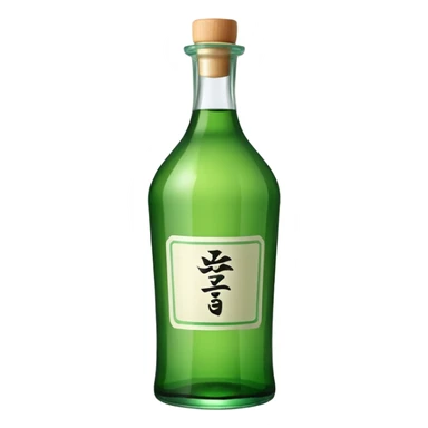 korea soju sticker