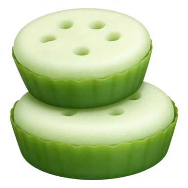 green rice cake mochi  sticker