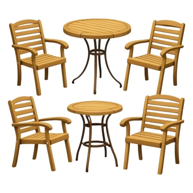 garden furniture sticker