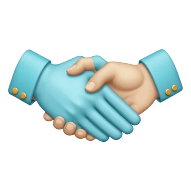 make it the exact hex color of A8F2F9, the last picture the handshake emoji sticker