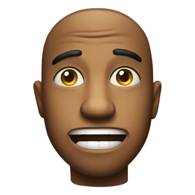 Emoji giving a side eye sticker