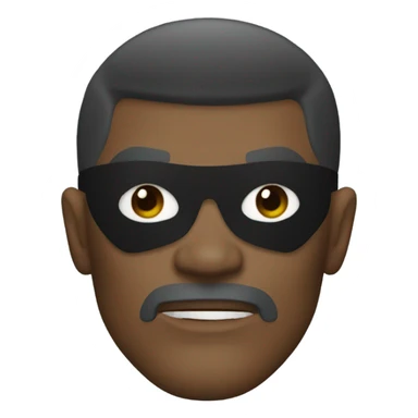 Nick Fury Marvel with pirate patch over one eye sticker