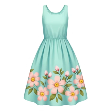 summer dress sticker