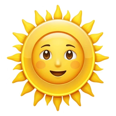 Sun with timer showing 15 minutes, morning sunshine exposure sticker