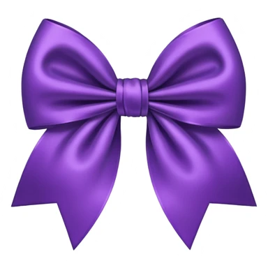 Make me this 🎀 except in purple  sticker