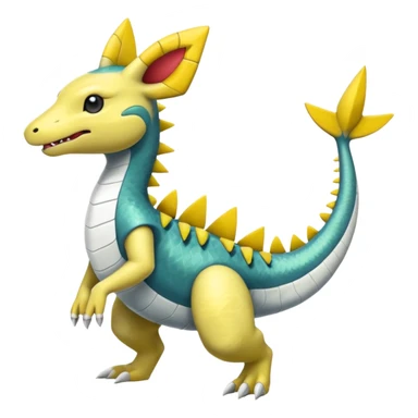Gabite-Ampharos-Sharpedo-Rhypherior-Sceptile-fusion sticker