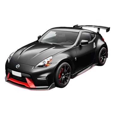 Nissan 370z nismo black sticker