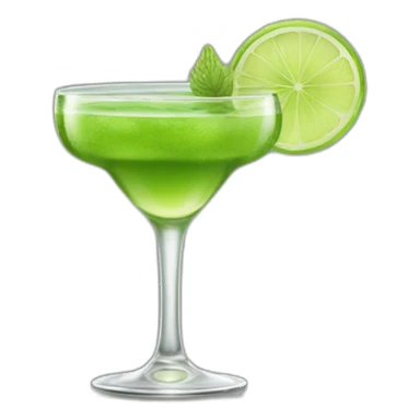cocktail chartreuse verte sticker