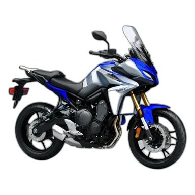 Yamaha Tracer 7 blue silver sticker