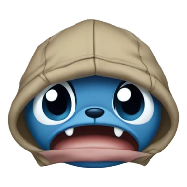 Stitch crying ￼ sticker