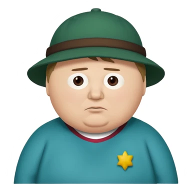 Eric cartman from South Park sticker