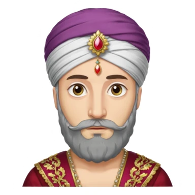 A turkish Sultan HE IS EXTREMELY INSANE AND CRAZY sticker