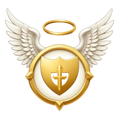 Archangel's emblem holy sticker
