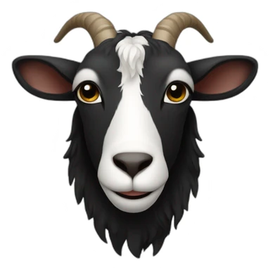 Goat in black CK sweater sticker