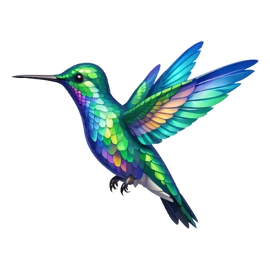 Hummingbird sticker