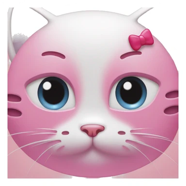 Emoji hello kitty l’auge sticker