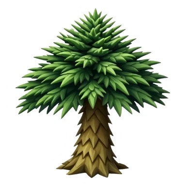 Patagonian araucaria pine sticker