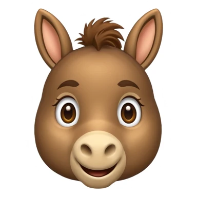 Donkey from shrek the movie sticker