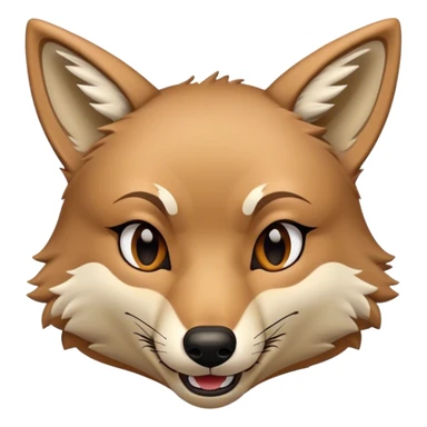 Coyote Winking sticker