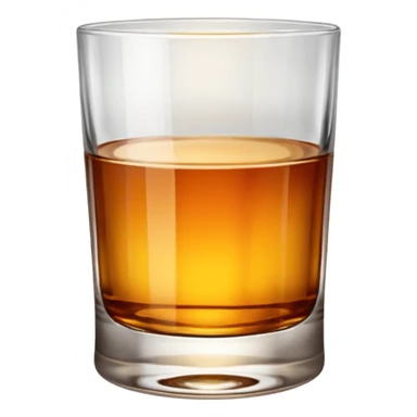 glass of whiskey, no splashes sticker