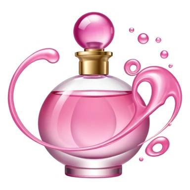 splash magical and pink perfume sticker