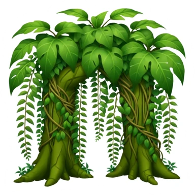 Dense Jungle sticker